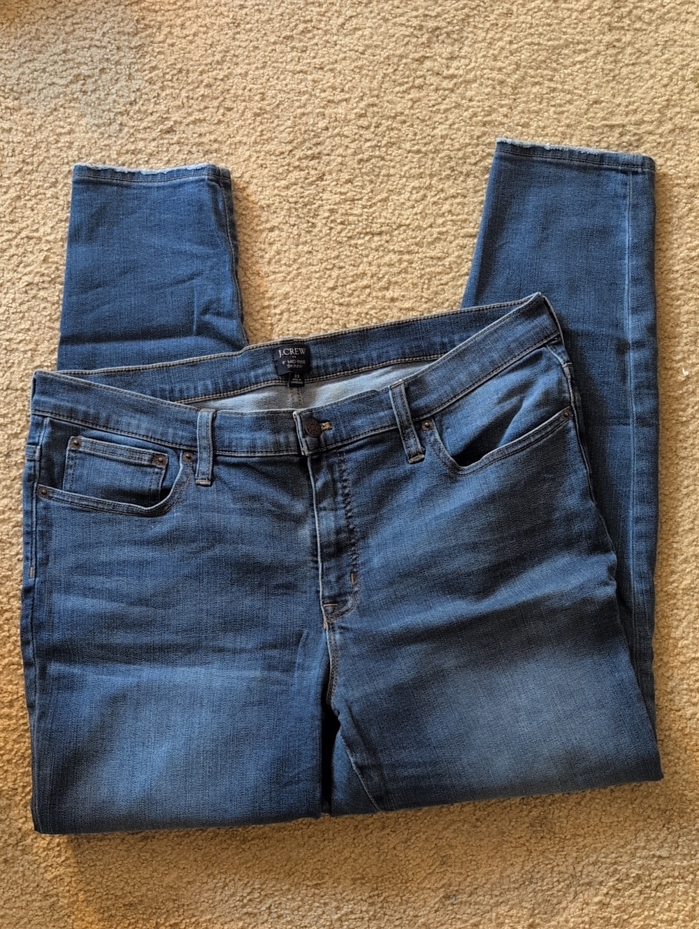 J. Crew Dark Blue Skinny Jeans